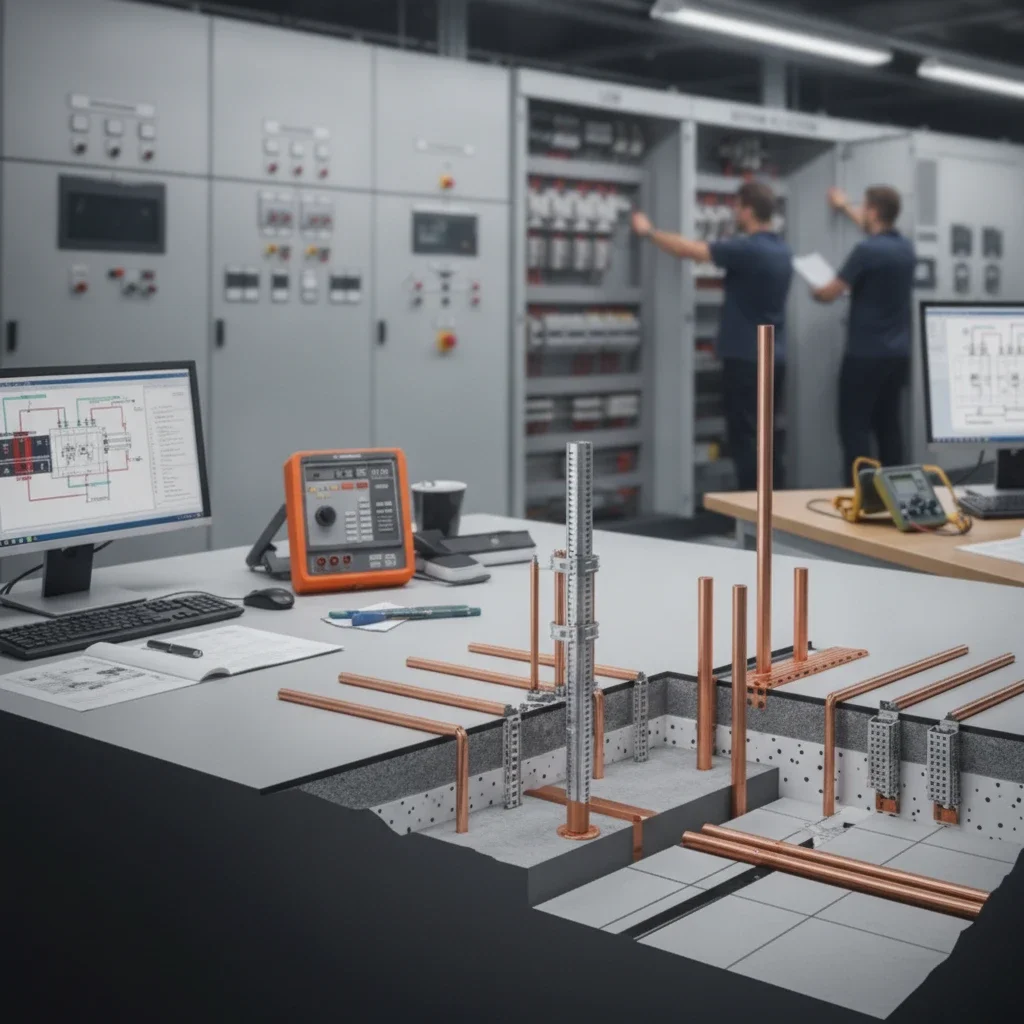 projeto elétrico comercial